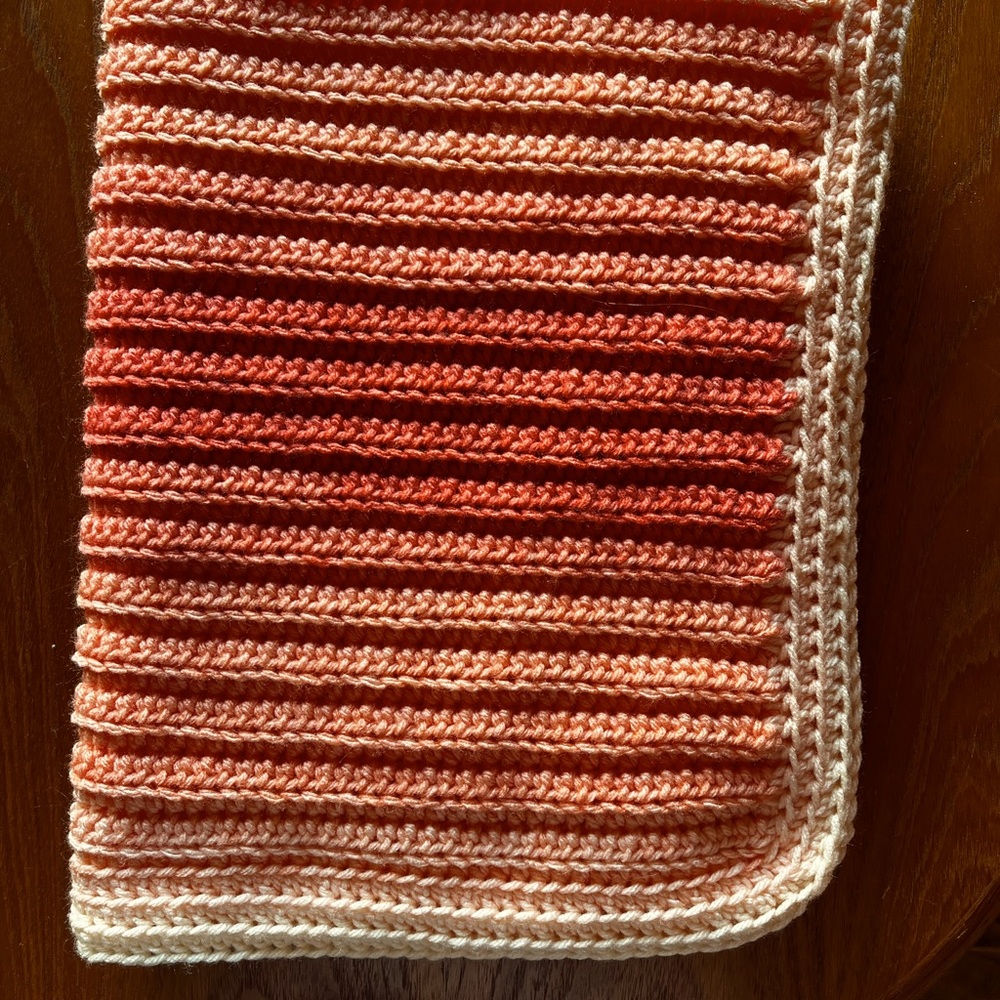 Handmade baby blanket